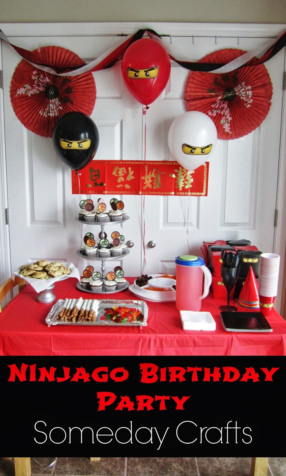 Someday Crafts Ninjago  Birthday  Party 