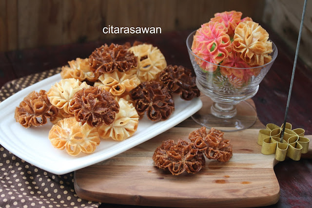 Kuih Ros / Kembang Goyang / Kuih Lotus ~ Resepi Terbaik