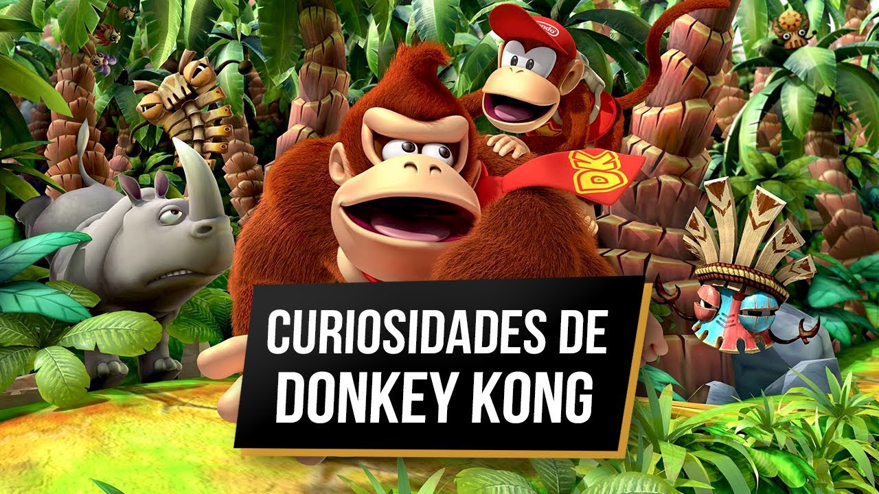 Curiosidades de Donkey Kong que você NÃO SABIA!