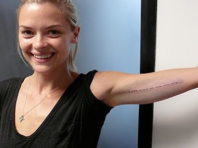 Jaime King Tattoos