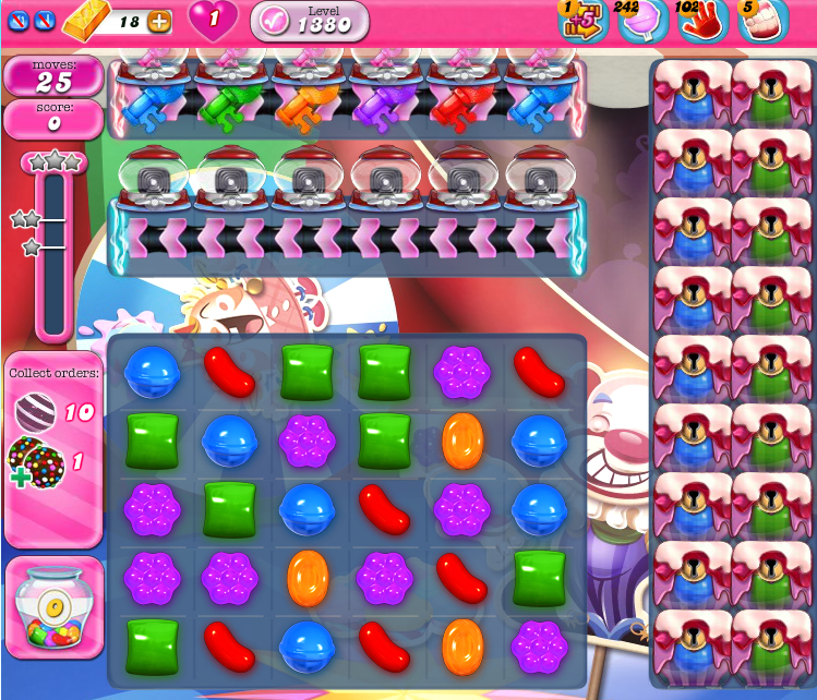 Candy Crush Saga 1380