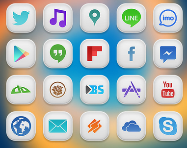 light social icons