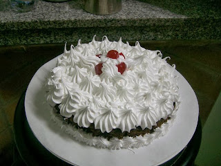 Merengue Italiano, Cubierta de Torta