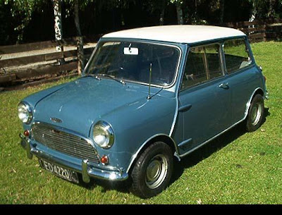 And of course one of my fondest wishes for some years now a vintage Mini