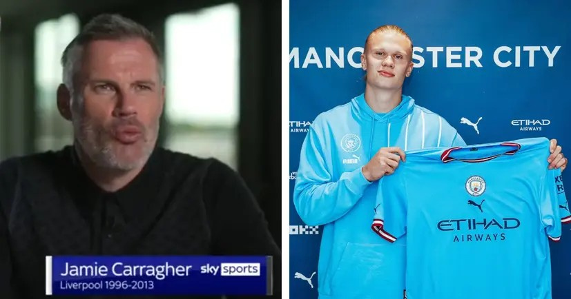 'It's a worry for the rest of the Premier League': Jamie Carragher gives verdict on Erling Haaland signing