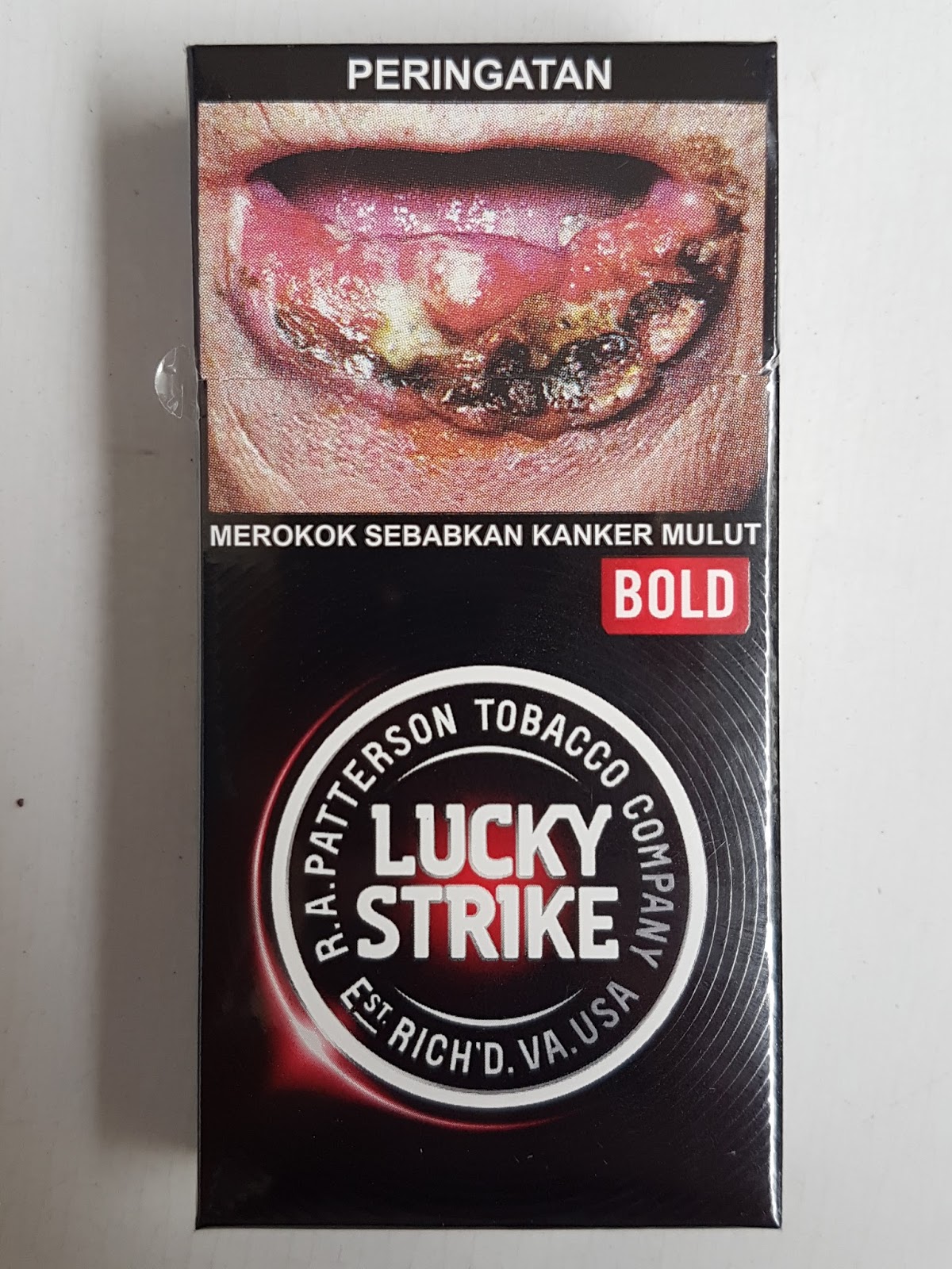  Lucky  Strike Bold SKM Medium Dengan Keunggulan Slow 