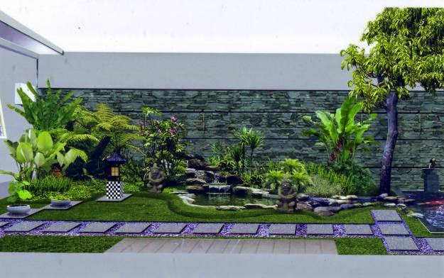 The latest design for the home garden