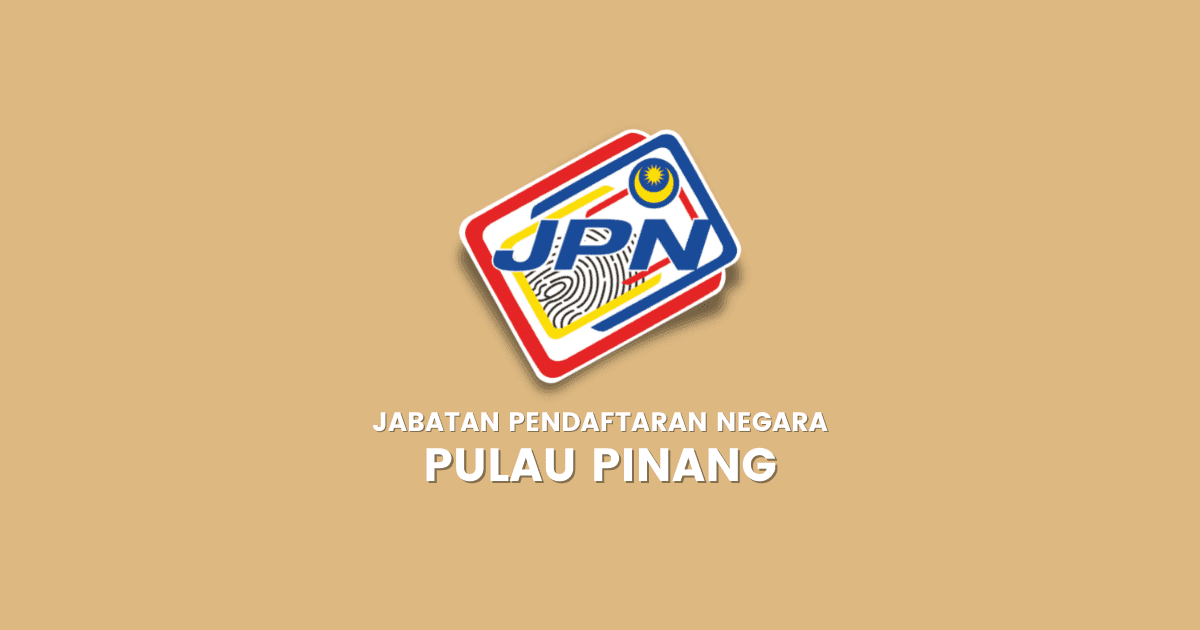 Jabatan Pendaftaran Negara Pulau Pinang