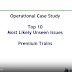 Top 10 issues video for CIMA OCS August 2017  - Premium Trains Case study