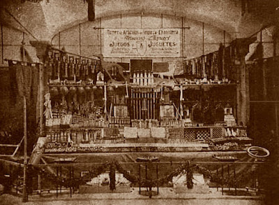 Exposición de porductos de Arsenio Llopart, año 1918