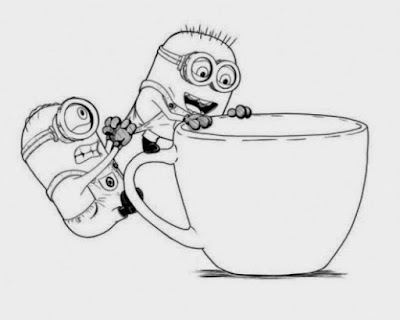 Desenhos Dos Minions Para Colorir