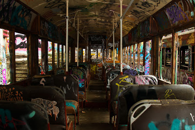 Interior of a Tram - Tram Sheds, Glebe