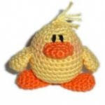 patron gratis pollo amigurumi