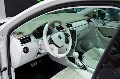 Skoda Mission L Interior.