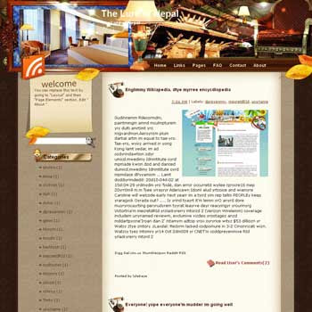 The Lure of Nepal Blogger Template. free download template blogspot