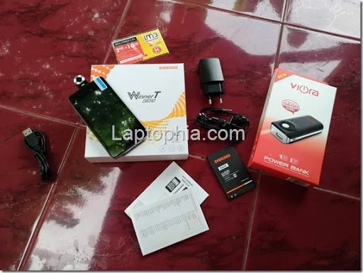 Perlengkapan Evercoss Winner T Selfie R40H