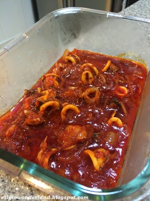 Elly in Wonderland: Resepi Sambal Sotong