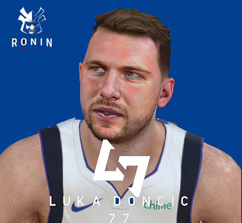 Luka Doncic Cyberface by Ronin2K | NBA 2K23