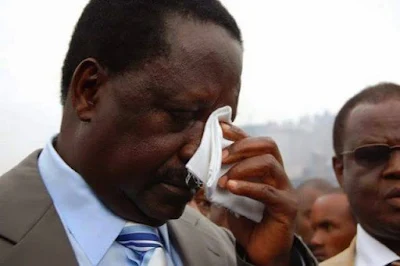 Raila Odinga withdraws. PHOTO | Courtesy