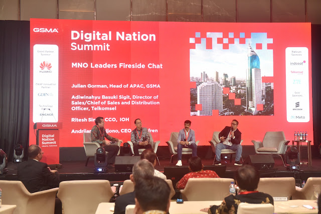 Bahas Masa Depan Digitalisasi Indonesia, di Acara Digital Nation Summit 2023