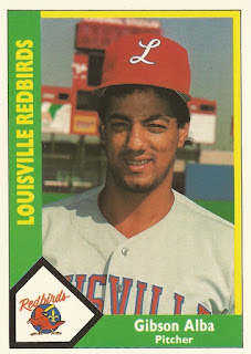 Gibson Alba 1990 Louisville Redbirds card