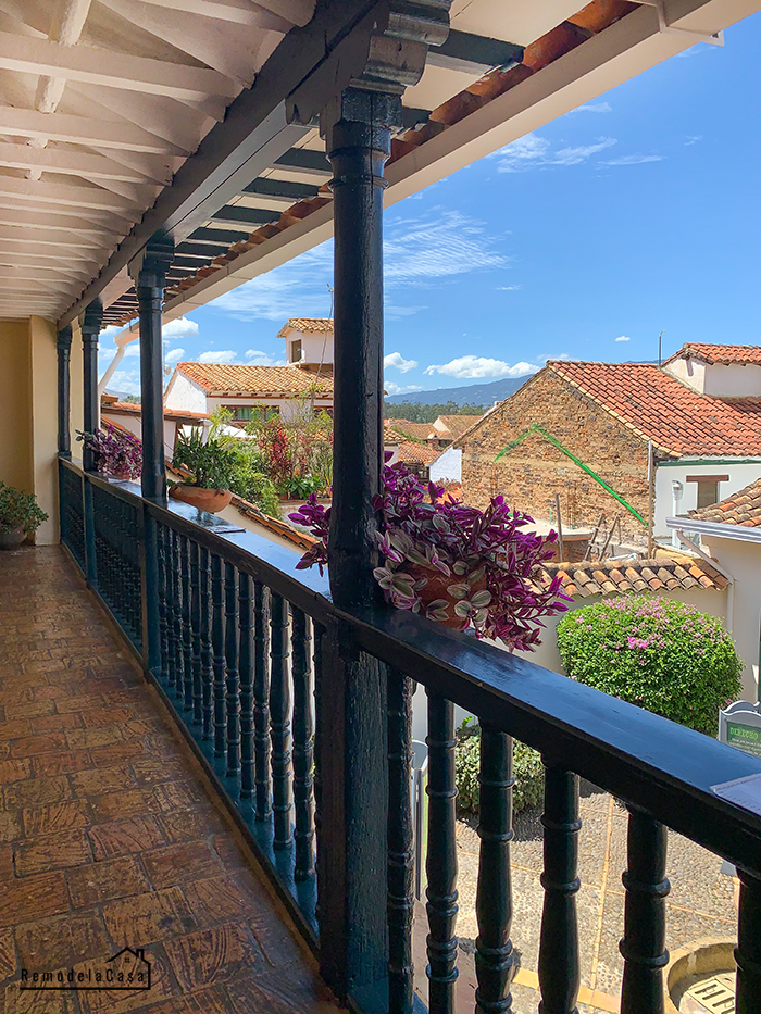 hallway with a view