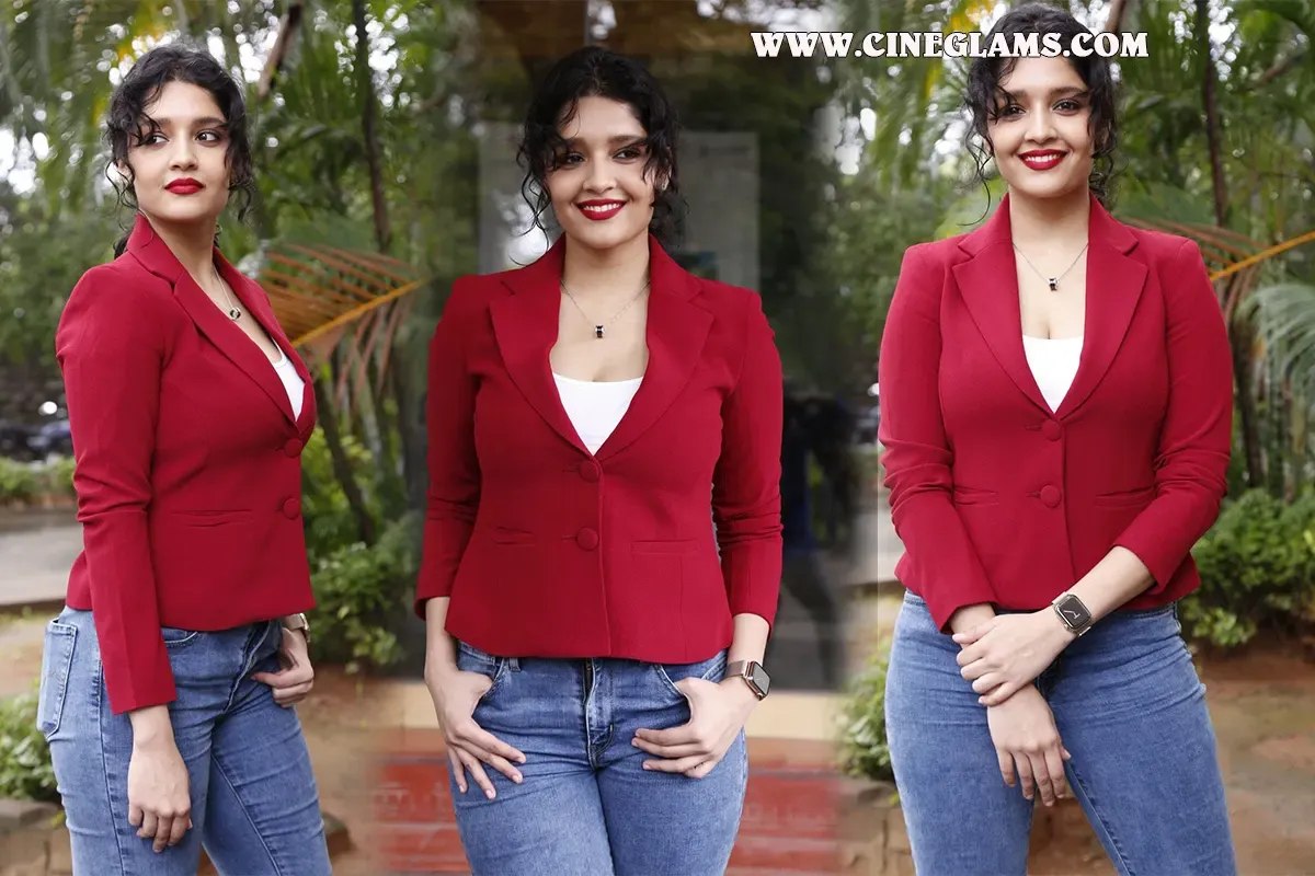 Actress Ritika Singh Stills at Hatya Movie Trailer Launch