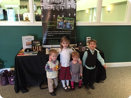 Kids at the Display Table