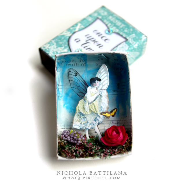 Paper fairy matchbox - Nichola Battilana