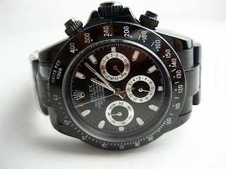 JAM TANGAN ROLEX DAYTONA SERIES RP.335RB , WARNA HITAM RP 