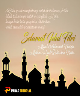 Ucapan Selamat Hari Raya Idul Fitri