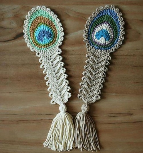 Peacock Feather - Crochet Pattern 