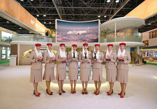 Emirates recognised for excellence with nine wins at the 2024 Business Traveller Awards, World Travel Awards and International Loyalty Awards 2024