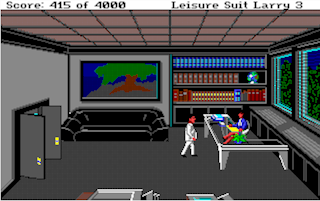 Videojuego Leisure Suit Larry III - Amiga