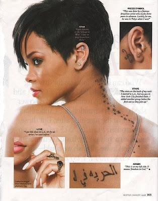 rihanna quote tattoo. rihanna quote tattoo. cheryl cole new tattoo. cheryl