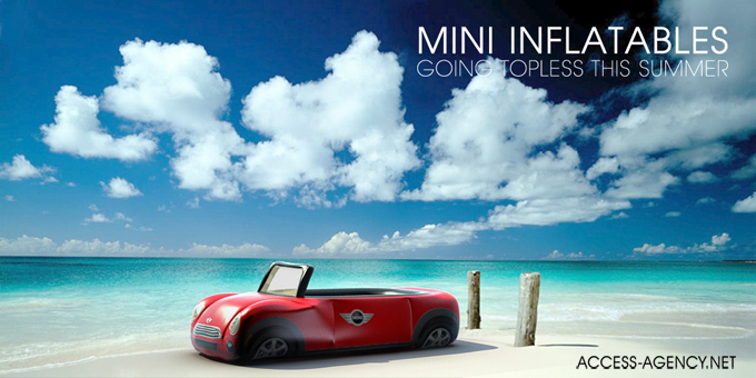 Mini Cooper Inflables