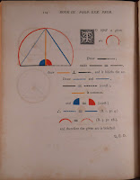 Simple proof illustrated with colored shapes