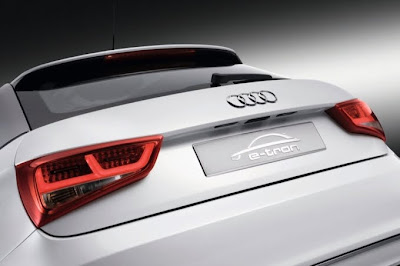 2010 Audi A1 e-Tron Taillight View