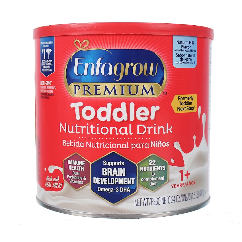 Hộp Sữa Bột Enfagrow Premium Toddler Nắp Đỏ 680g Mỹ