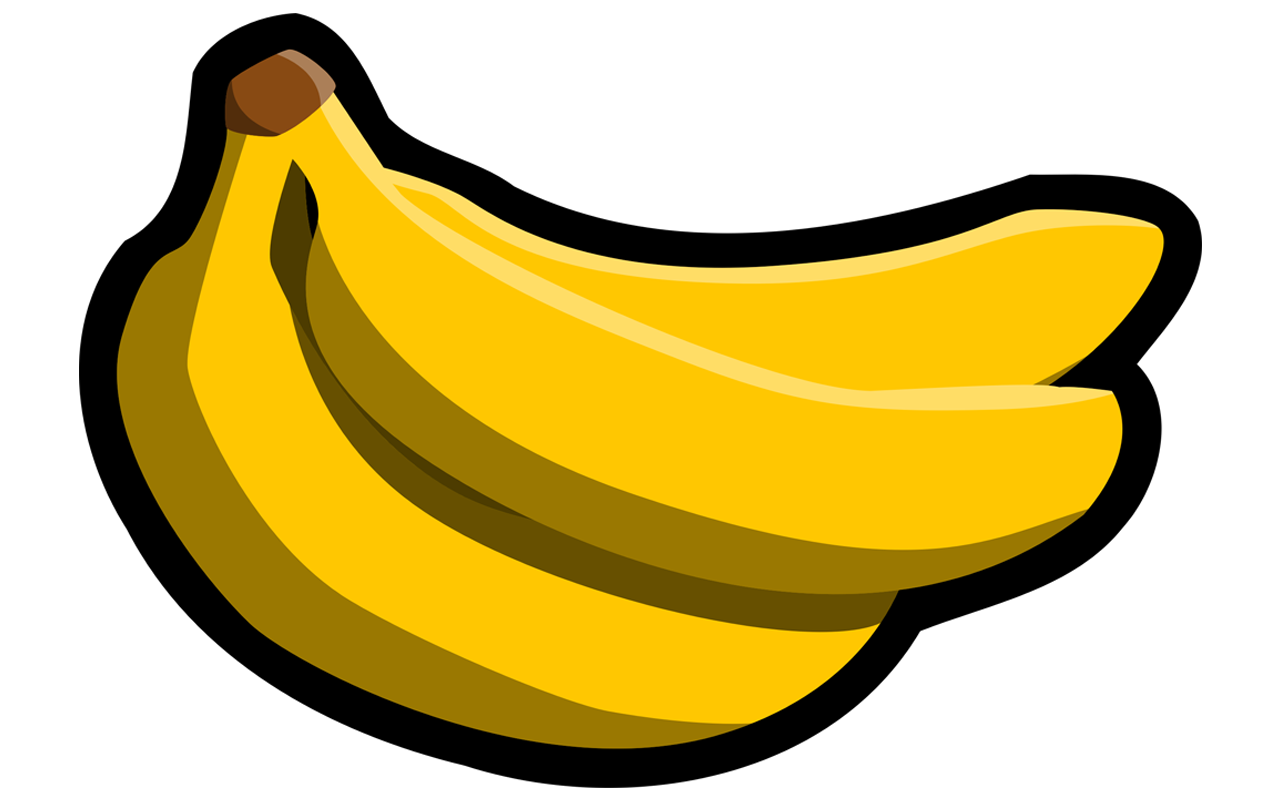 15 Clipart Gambar Ilustrasi Buah Pisang Wwwbuahazcom