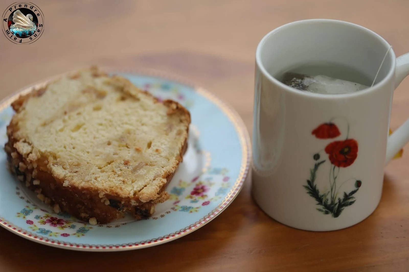 Brioche tressée marbrée rhum raisins