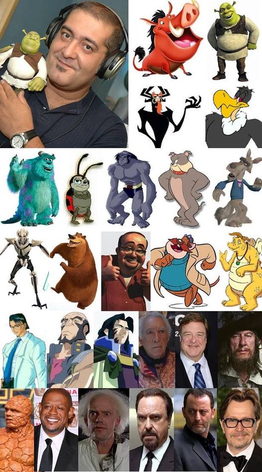 Dublador Mauro Ramos Shrek Pumba O Rei Leão Sullivan Monstros SA Dave Bautista Aldebaran CDZ Cavaleiros Mundo da Dublagem Elenco de Dublagem