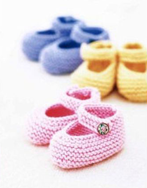 Baby Bootie - Free Knitting Pattern 