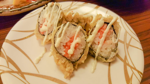 sushi japanese food edo ichi sandakan