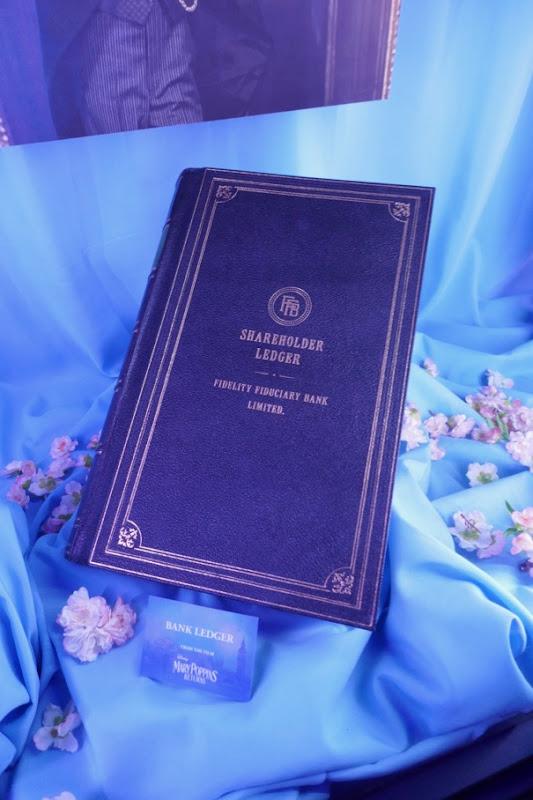 Mary Poppins Returns Bank ledger prop