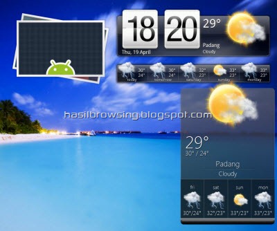 HTC Home screenshot