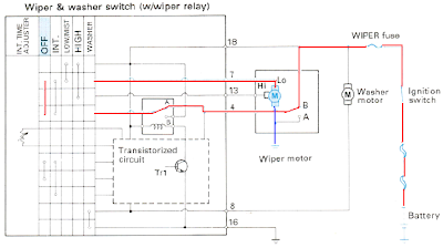 Wiring Diagram Cara Kerja Wiper Off