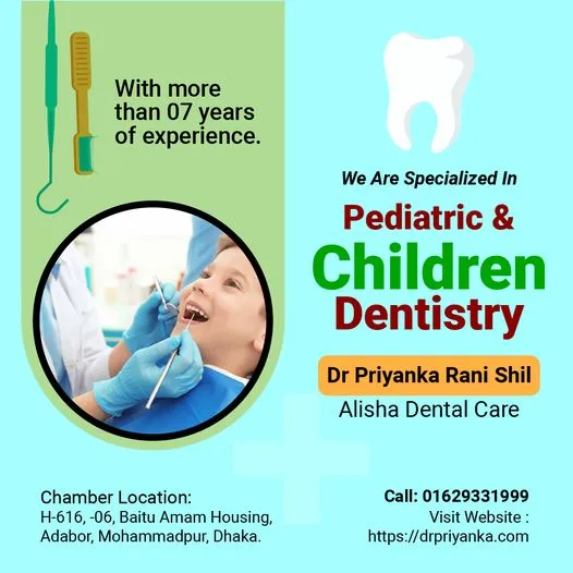 Dr. Priyanka Suma, Best Dentist in Dhaka Bangladesh. Best Dental Doctor in Dhaka.