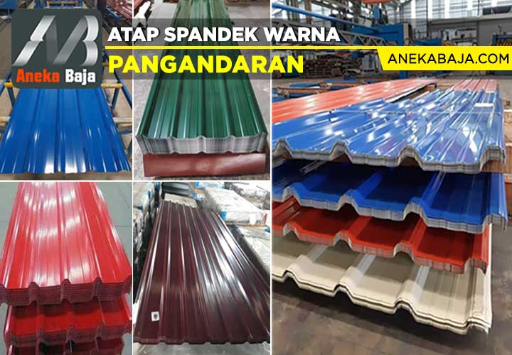 harga atap spandek warna Pangandaran