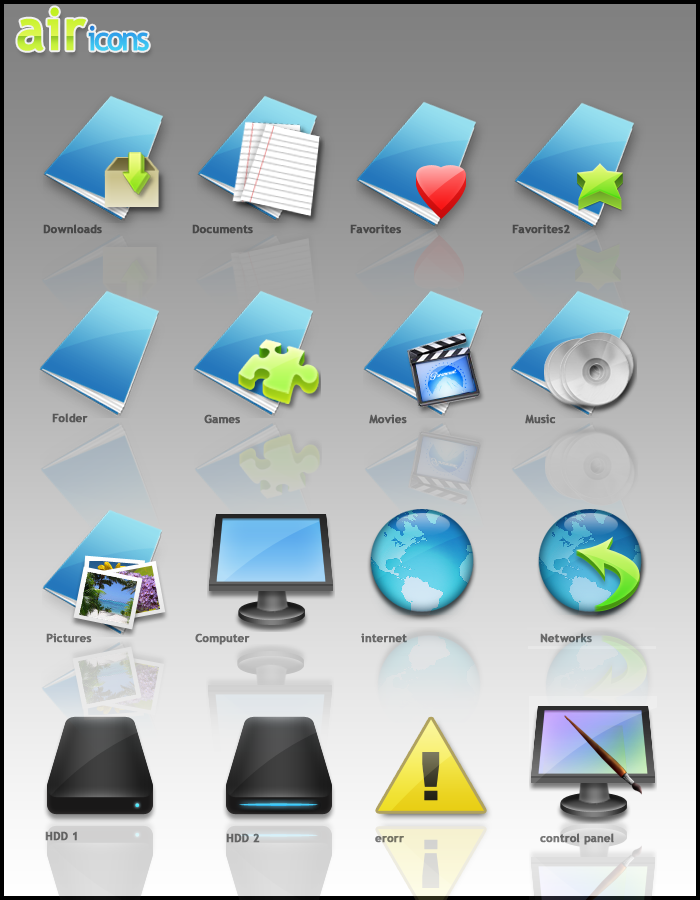 Artikel komputer: Download Free Vista / Seven Style Icons 